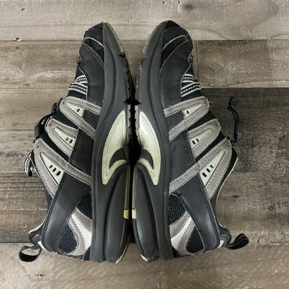 Dr. Comfort Performance Mens 11 W Black & Gray Athletic Shoes 7610 - Picture 5 of 12